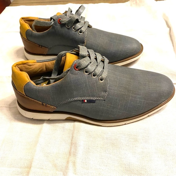 NWOT Journey + Crew dress shoe navy brown camel. SZ 8 main image 4